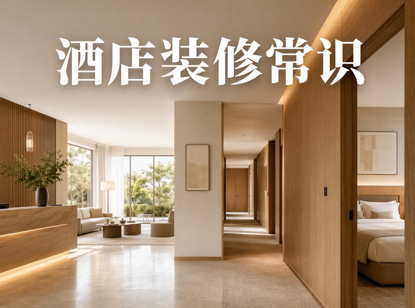 酒店装修的重点与细节：从动线规划到材料验收的实操清单